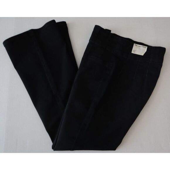 We The Free x FP OB2233809 Women's Sz 31 Onyx Black Jayde Crop Flare Jeans - Picture 12 of 14
